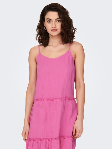 JDY Φόρεμα 'Theis' σε ροζ