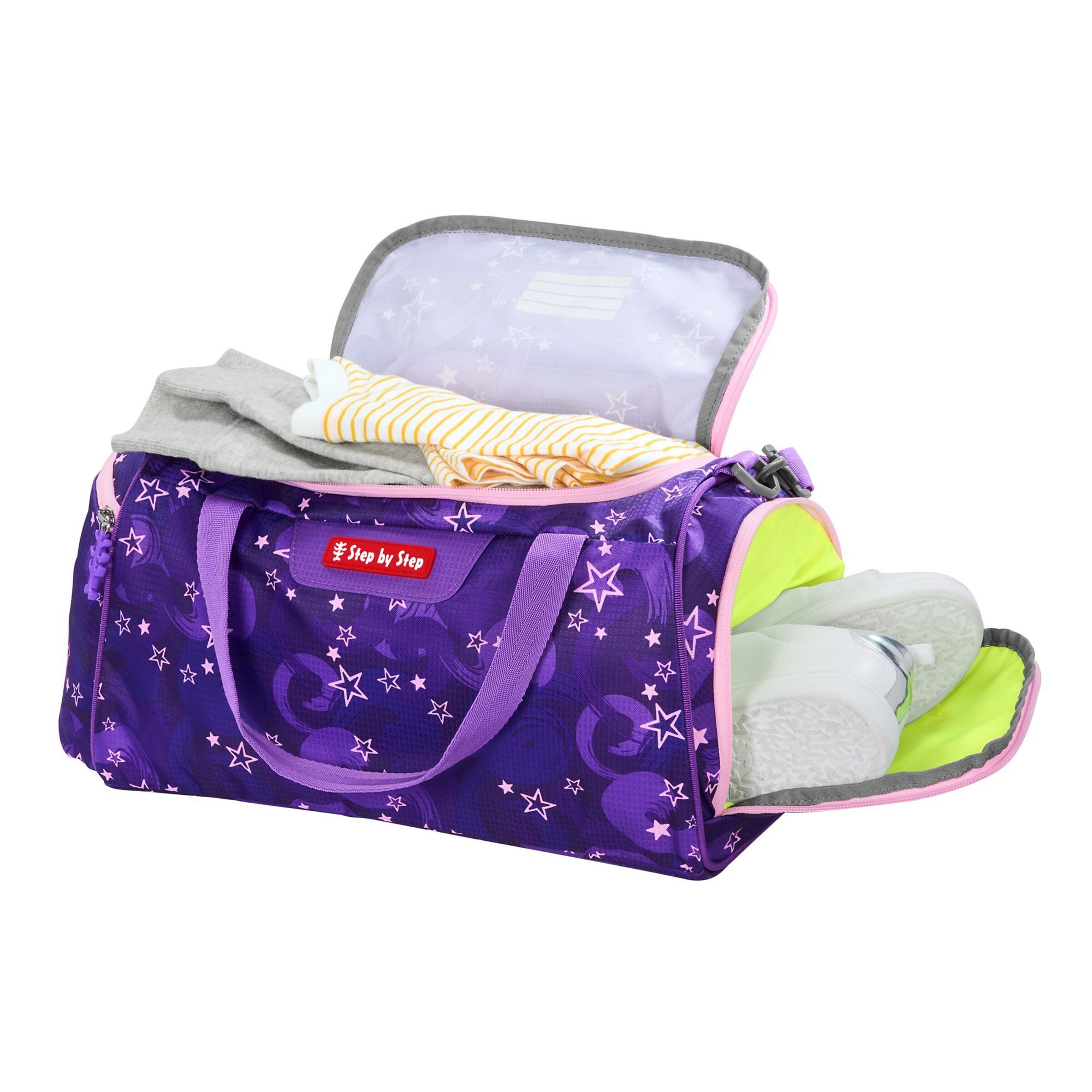 STEP BY STEP Sports Bag in Purple