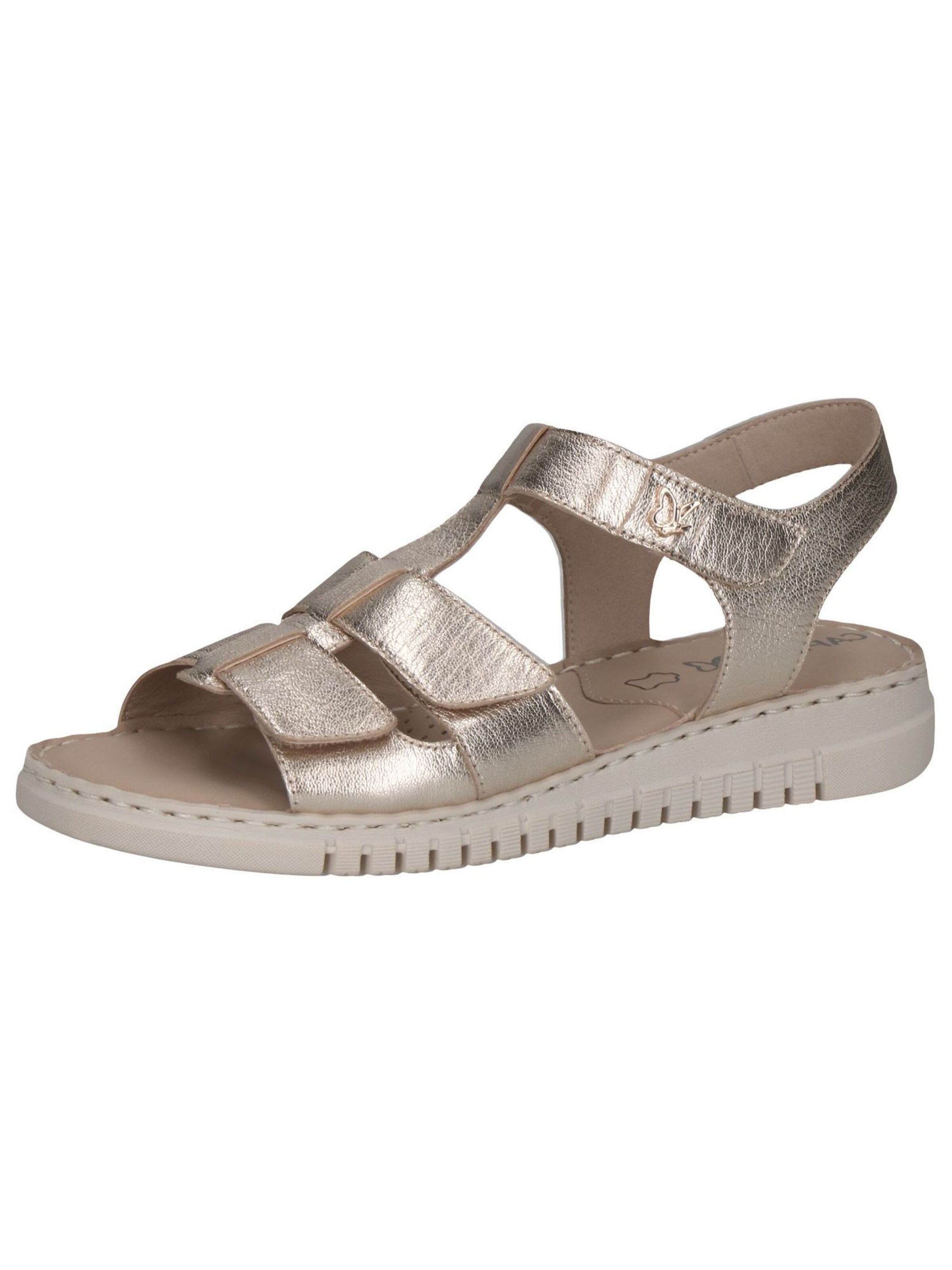 CAPRICE Sandale in Silber: Vorderseite