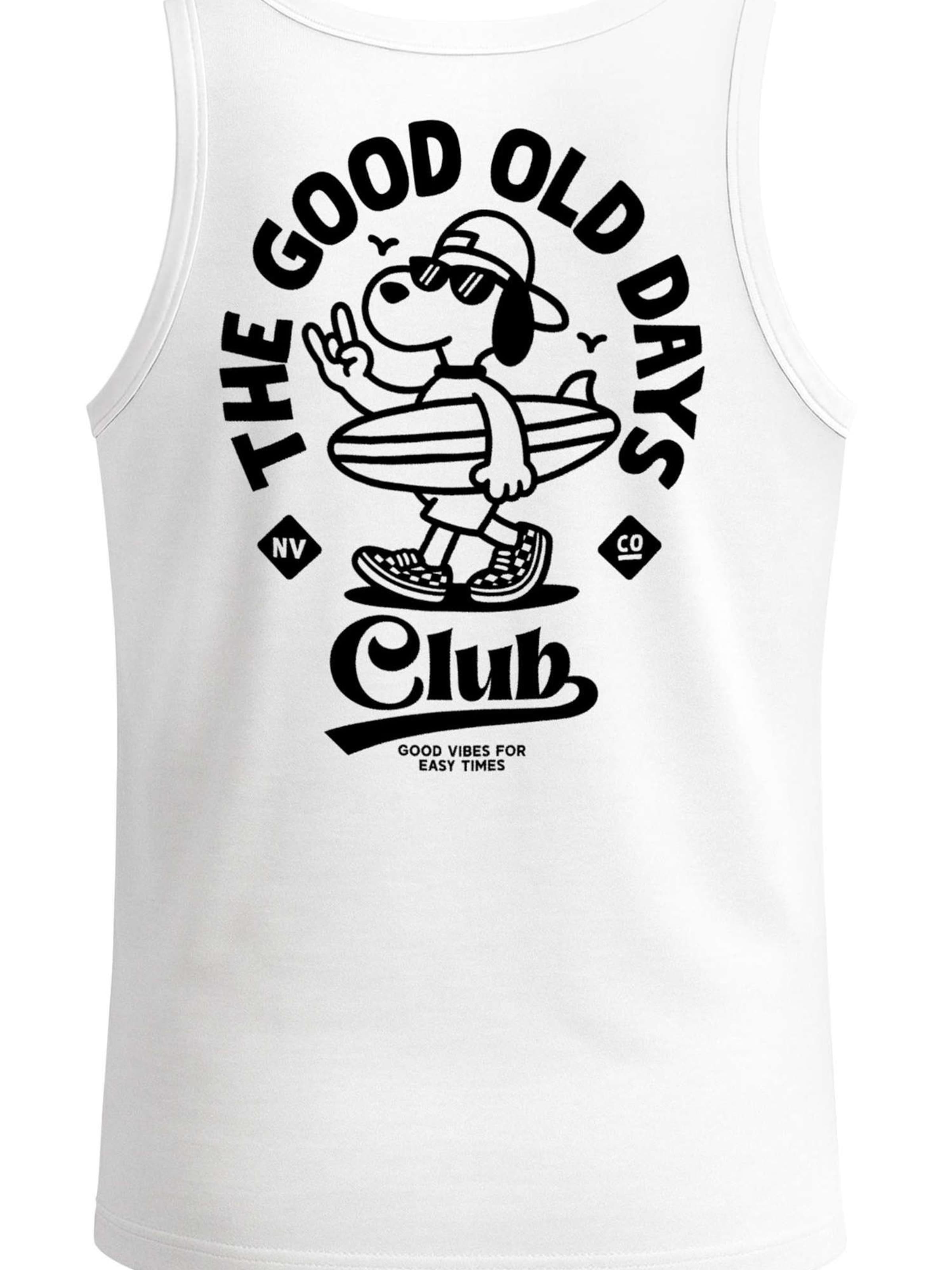 Neverless Shirt 'Good old Days' in White