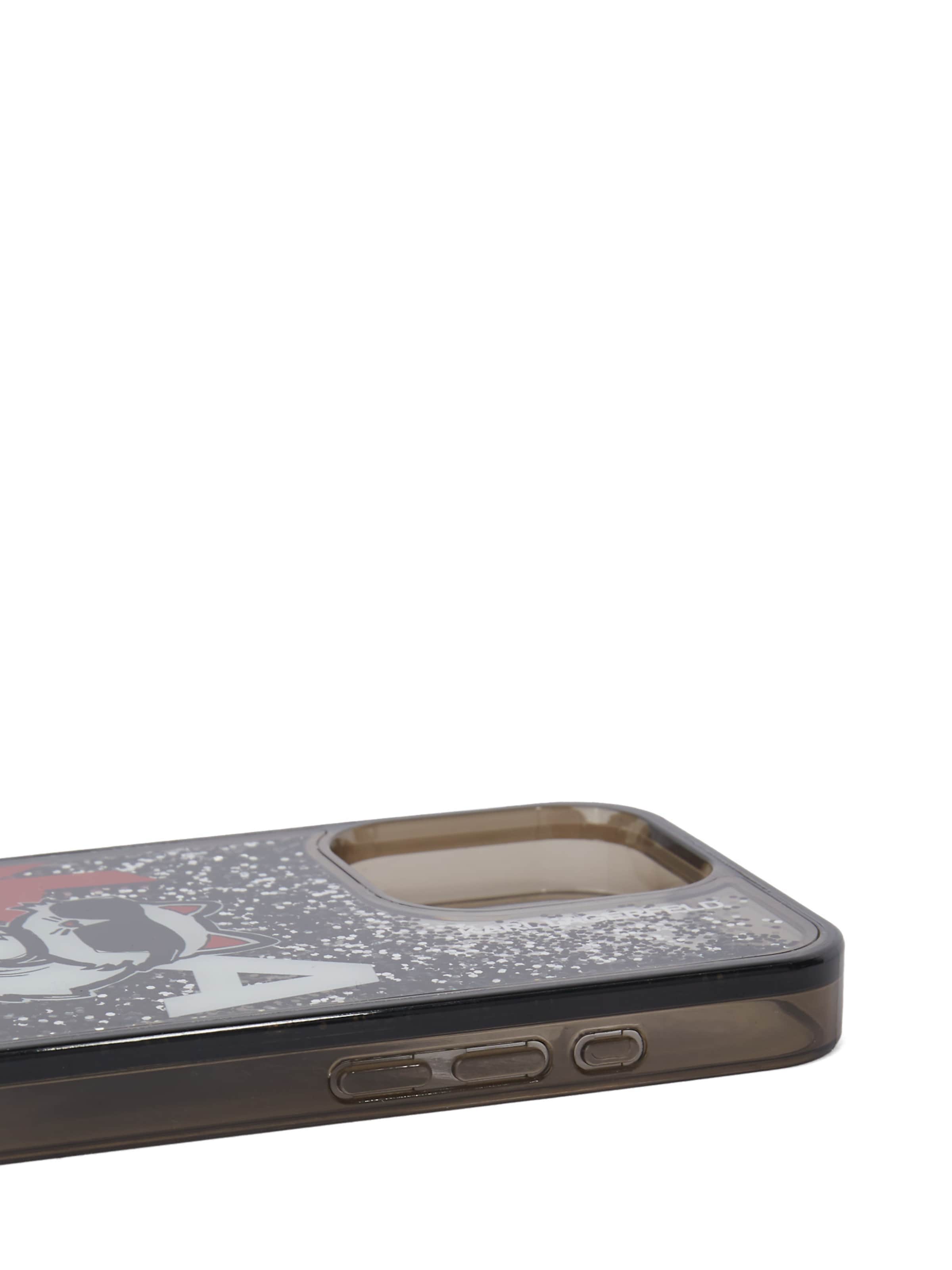 Karl Lagerfeld Telefonitasku 'iPhone 16 Pro Max', värv must