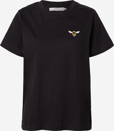 DEDICATED. T-shirt 'Mysen Bumblebee' en jaune / noir / blanc, Vue avec produit