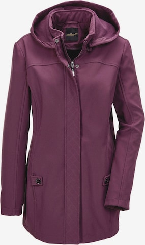 Veste fonctionnelle Goldner en violet : devant