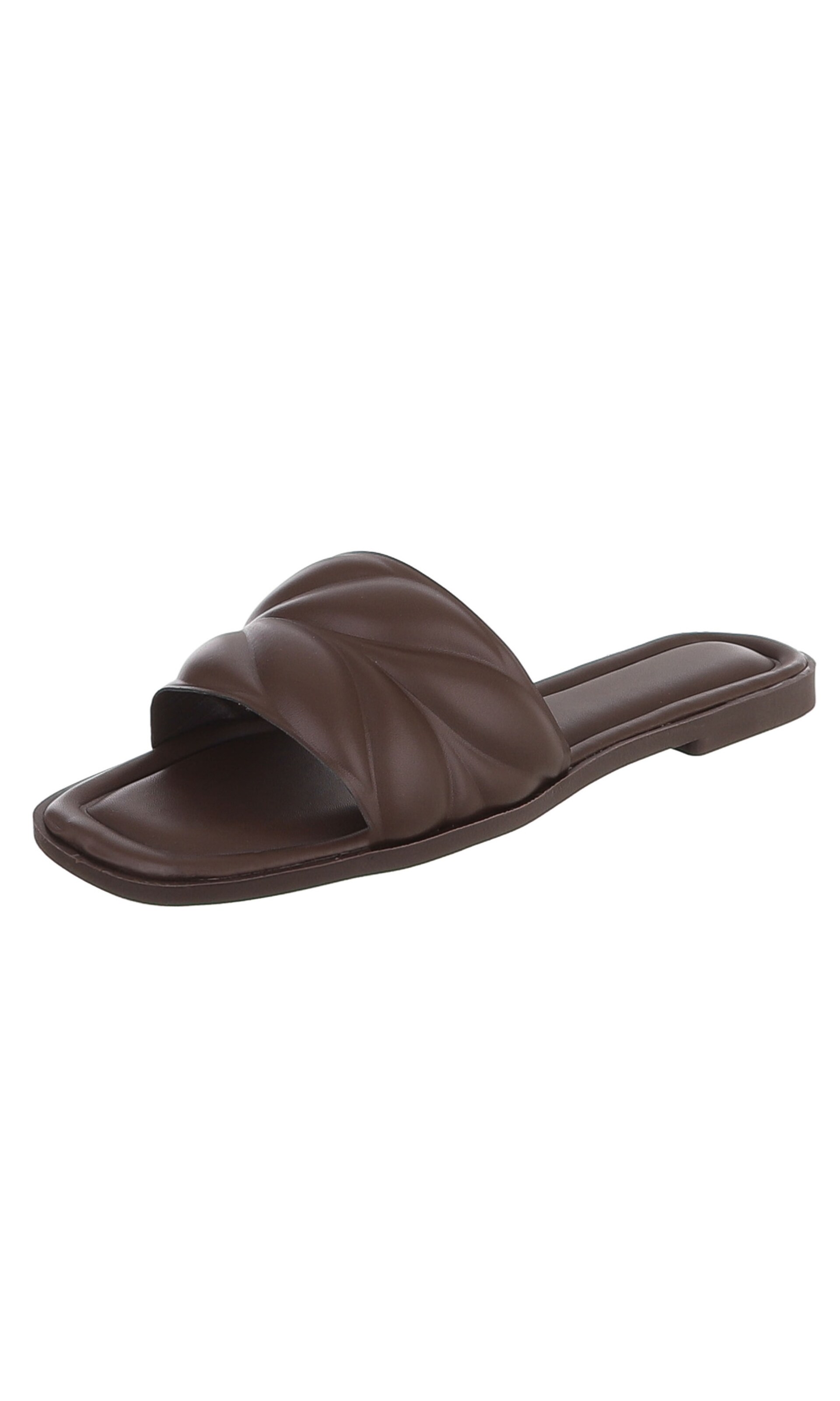 Ital-Design Mules in 36 in Chocolate, Item view