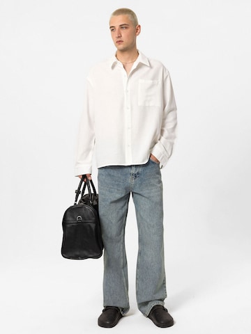 Comfort fit Camicia 'Bouvardia' di VAMOS CLO in bianco