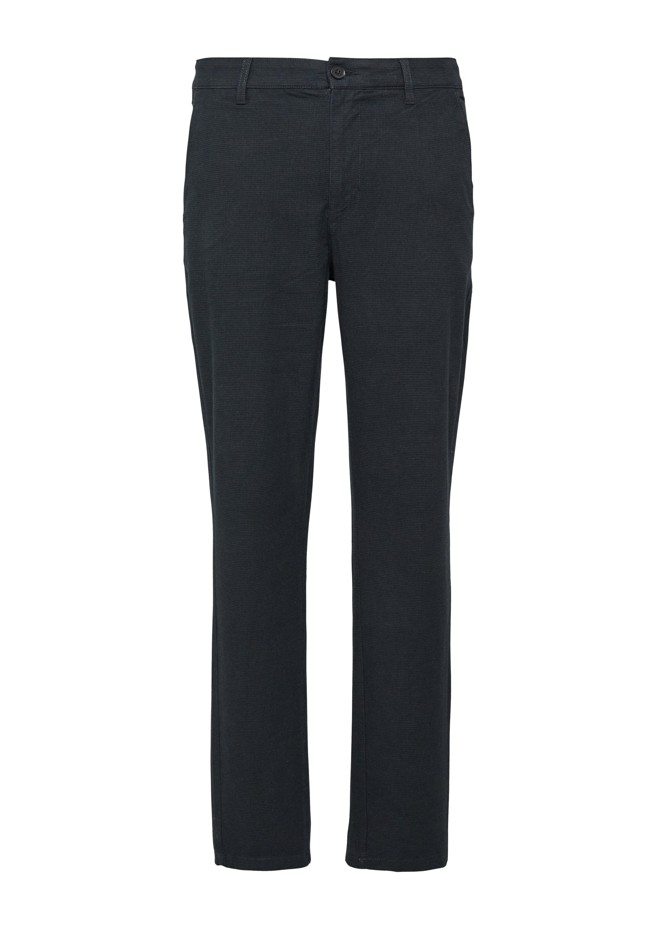 QS Slimfit Chino 'Rick' in Blauw: voorkant