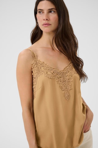 Cream Top in Beige