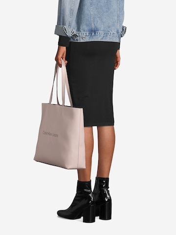 Calvin Klein Jeans Shopper táska - rózsaszín