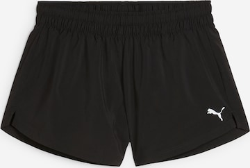 PUMA Szabványos Sportnadrágok 'Tad Essential 3' - fekete: elől