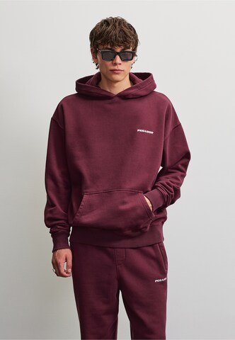 Pegador Sweatshirt in Rood: voorkant
