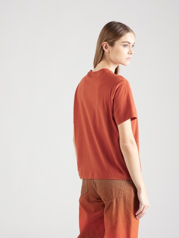 MUSTANG Shirt 'Alina' in Rood