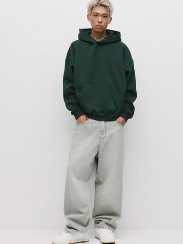 Pull&Bear Sweatshirt i grøn