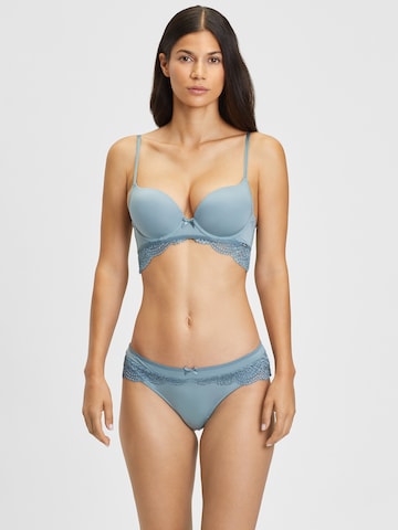 s.Oliver Push-up BH in Blauw