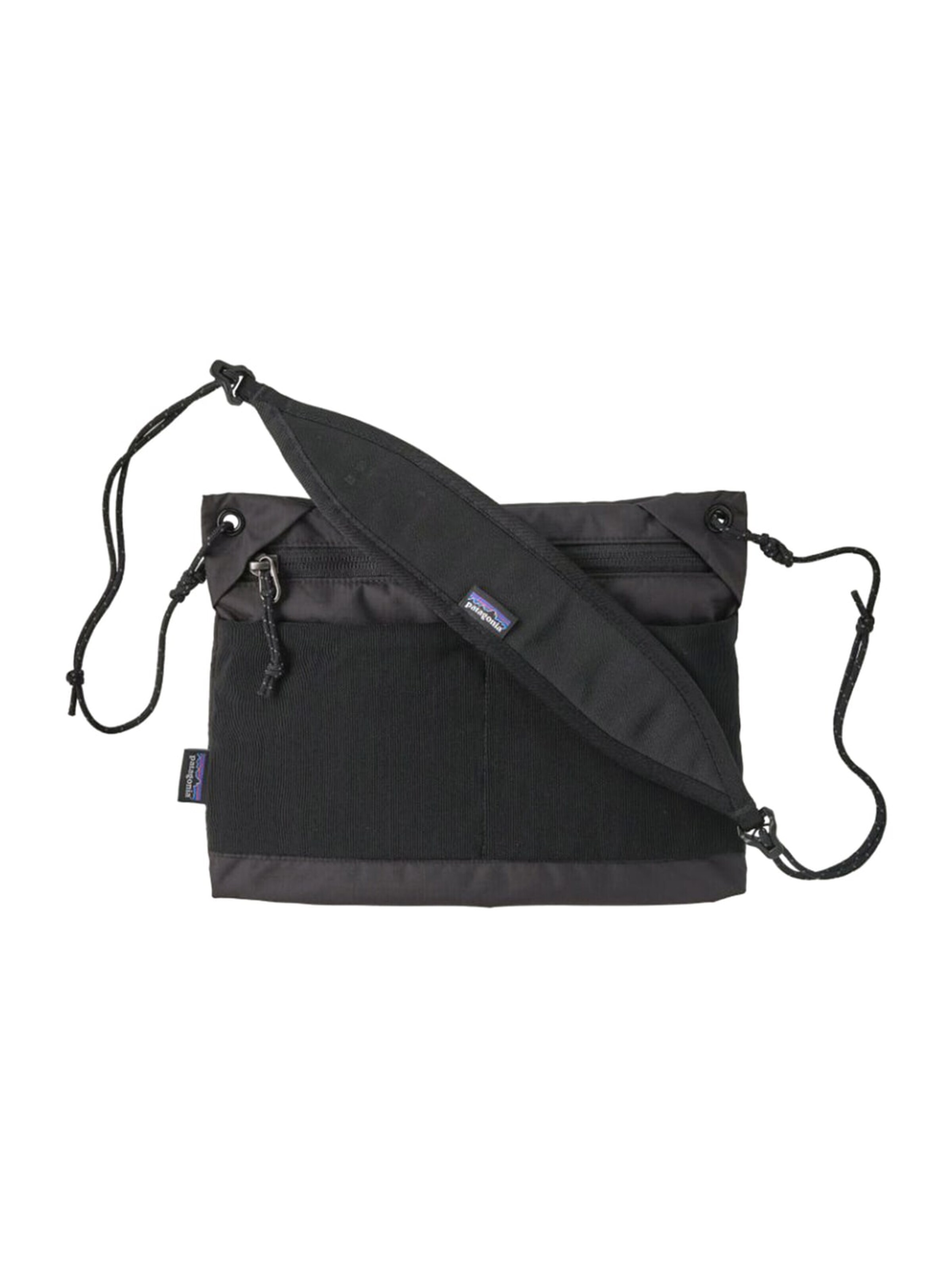 PATAGONIA Crossbody bag in Black: front