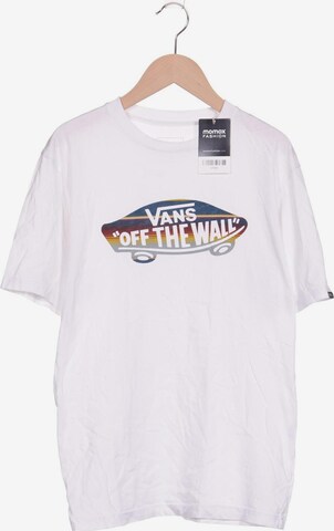 VANS Top & Shirt in XL in White: front