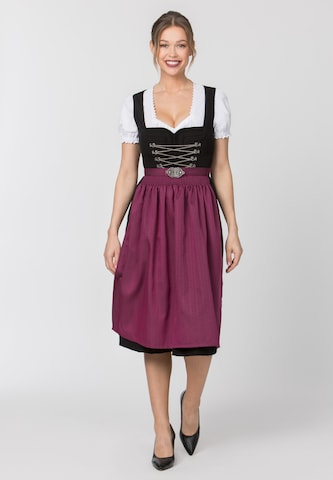 STOCKERPOINT Dirndlschürze 'Adelaide' in Pink: Vorderseite