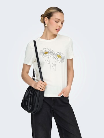 ONLY Tričko 'ONLKITA' - Biela: predná strana