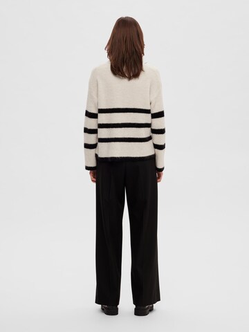 SELECTED FEMME Sweater 'Maline' in Beige