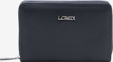 L.CREDI Wallet 'Perla' in Blue: front