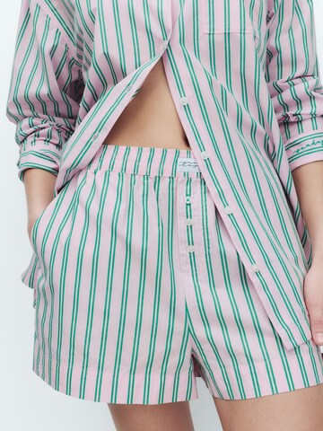 Pantaloncini da pigiama di Marks & Spencer in rosa: frontale