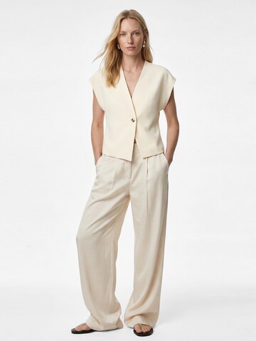 Koton Gilet in Beige: voorkant