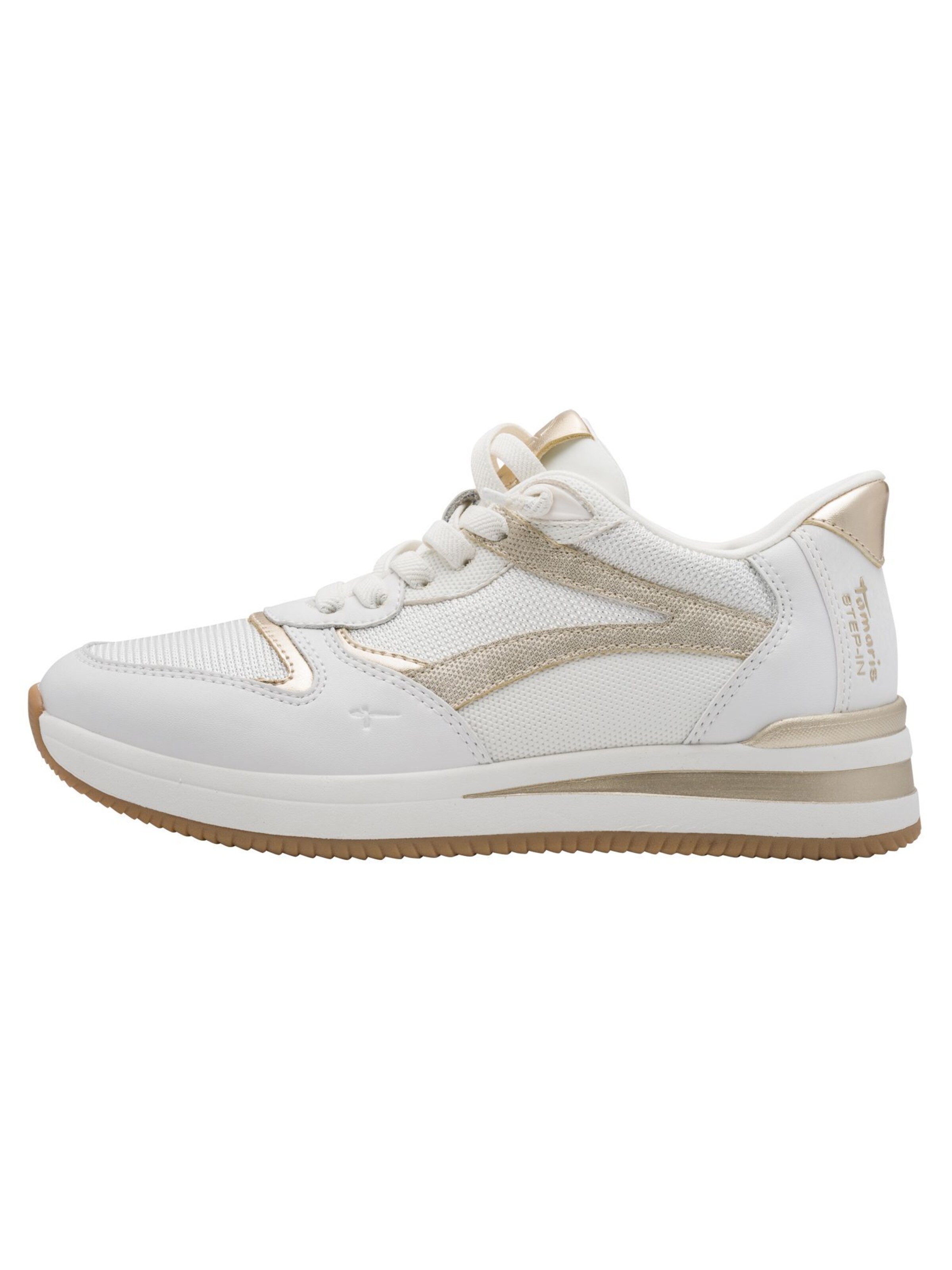 Tamaris Platform trainers in White