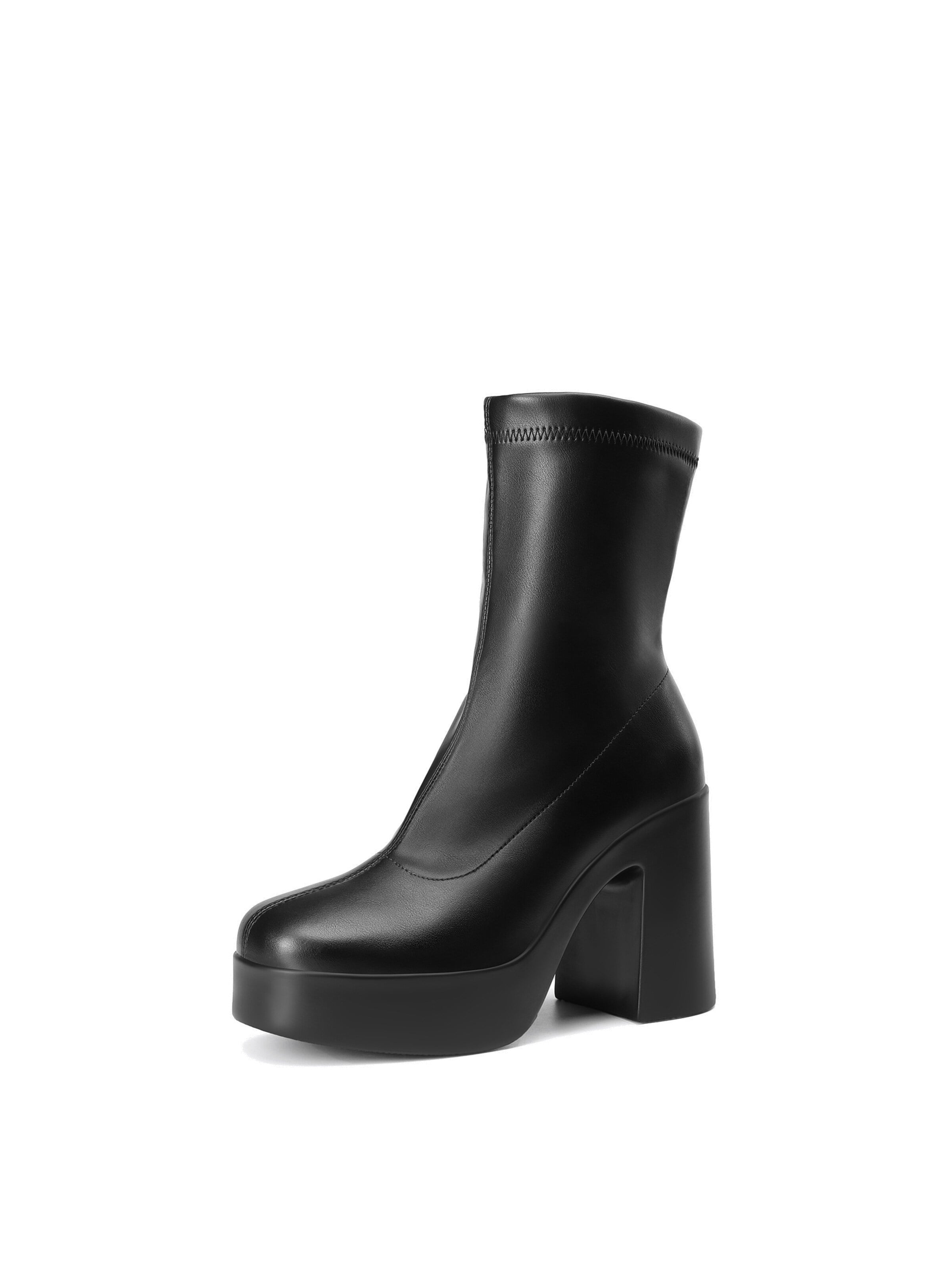 Dream Pairs Boots 'DREAM PAIRS Damen Stiefel Stiefeletten' in Black: front