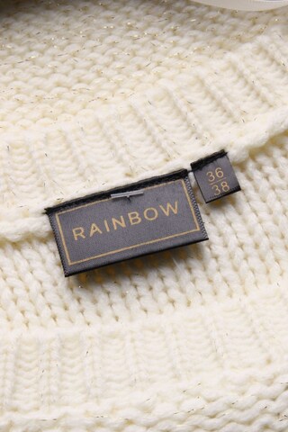 Rainbow Sweater & Cardigan in S-M in White