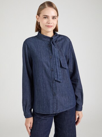 MORE & MORE Blouse in Blue: front