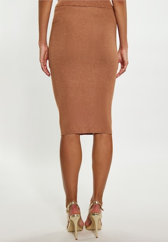 faina Skirt in Brown