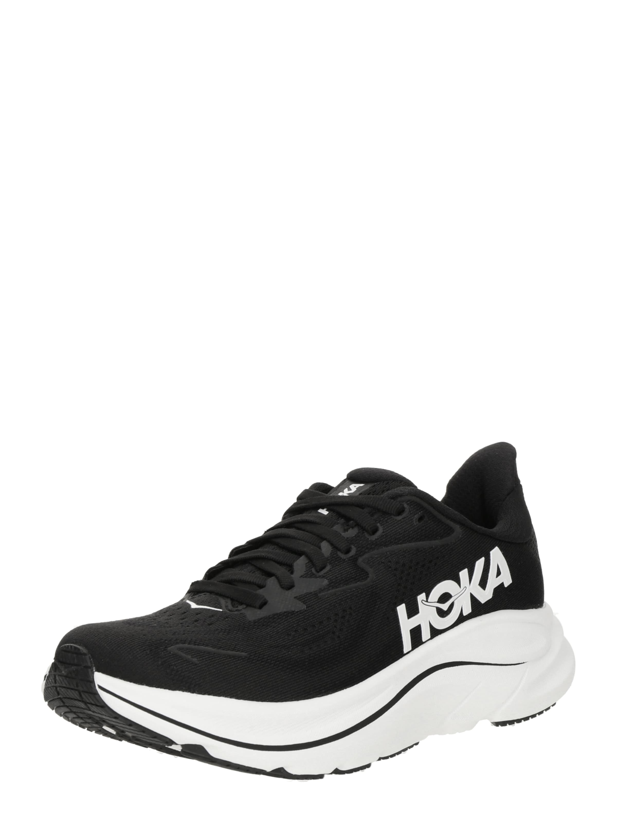 Sneaker de alergat 'Clifton 10' de la HOKA pe negru: față