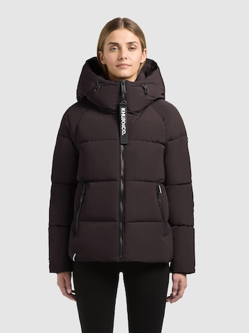 Veste d’hiver 'Ono2' khujo en violet : devant