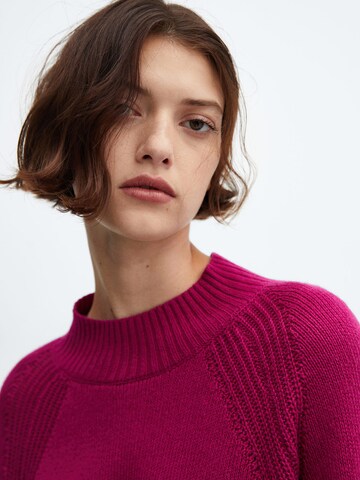 MANGO Pullover 'Basta' in Pink