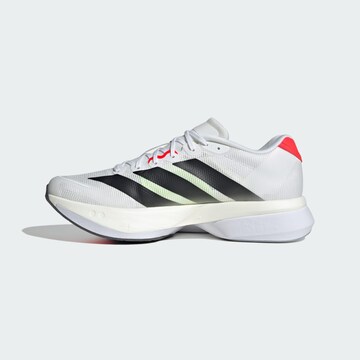 ADIDAS PERFORMANCE Running shoe 'Adizero Boston 13' in White: front