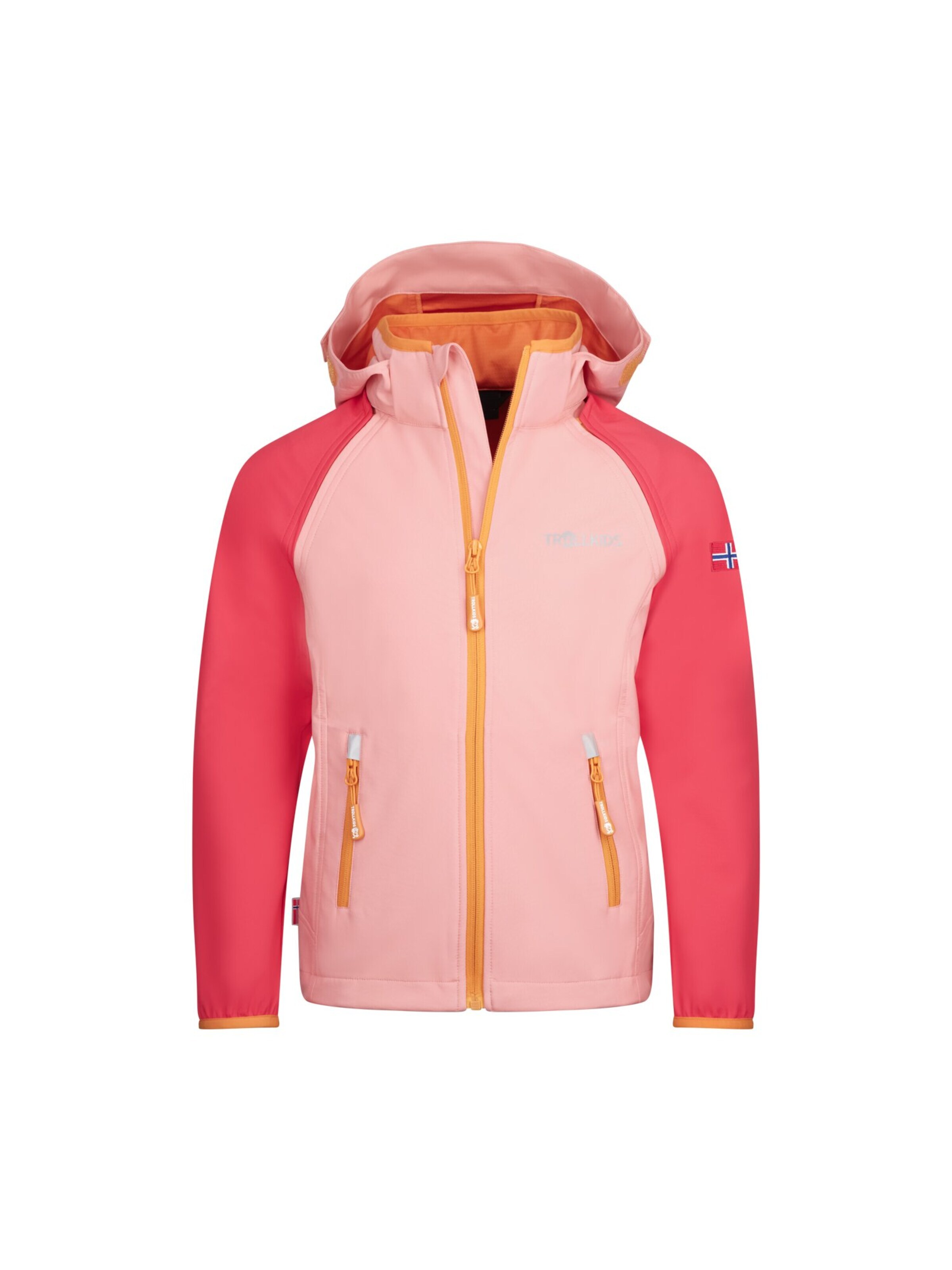 TROLLKIDS Outdoor jacket in Orange: front