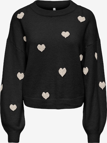 ONLY Pullover 'ONLRica' in Schwarz: Vorderseite