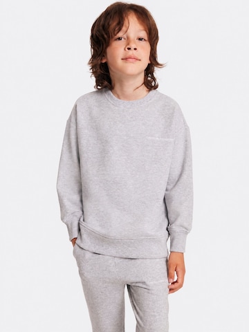 GrimelangeOdjeća za vježbanje 'GRIMELANGE Rundhals-Sweatshirt-Hosen-Set' - siva boja