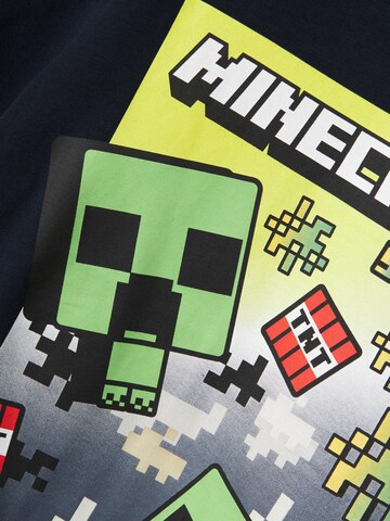 NAME IT Shirt 'NKMMus Minecraft' in Blauw