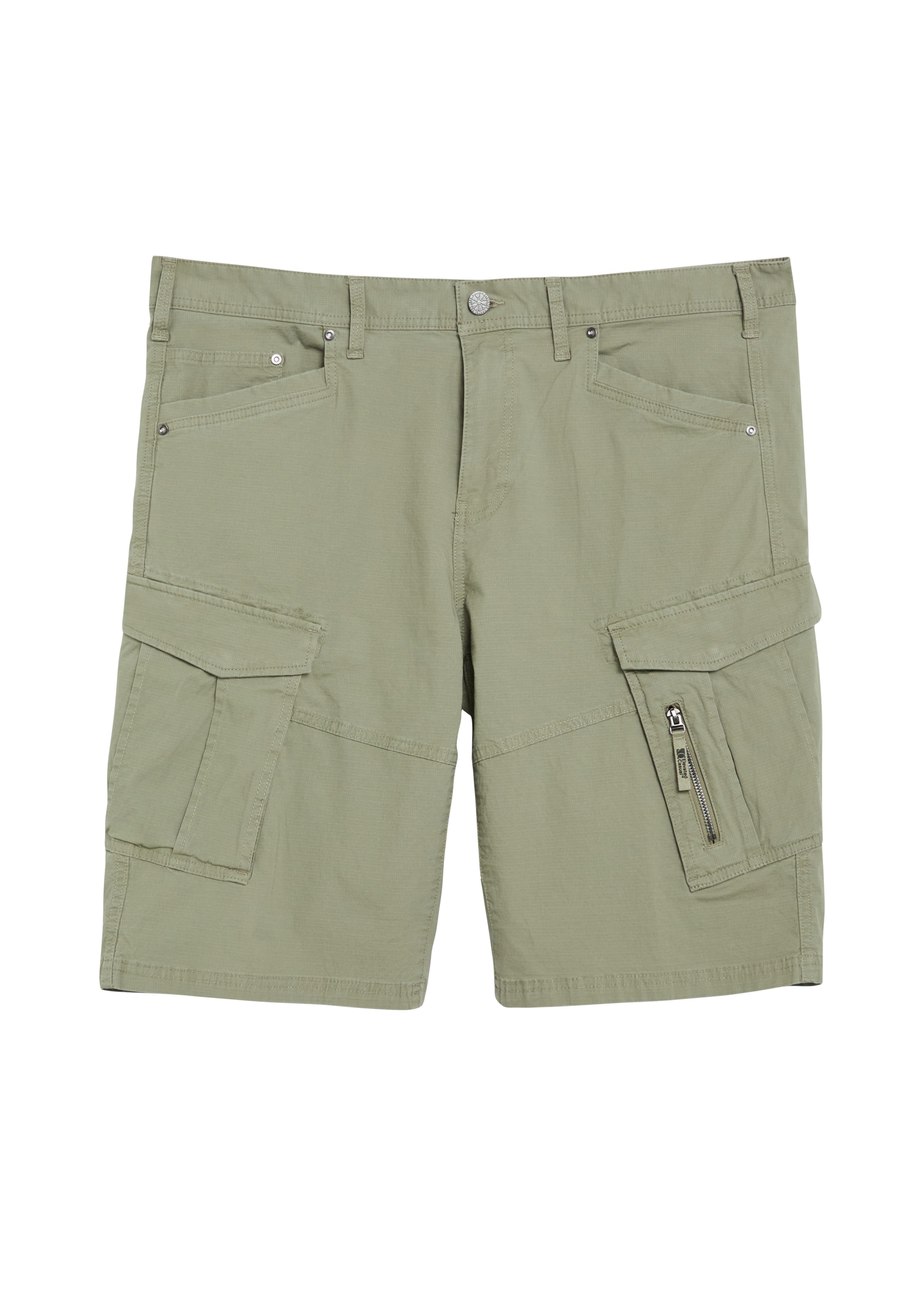 Pantalon cargo 'Casby' s.Oliver en vert : devant