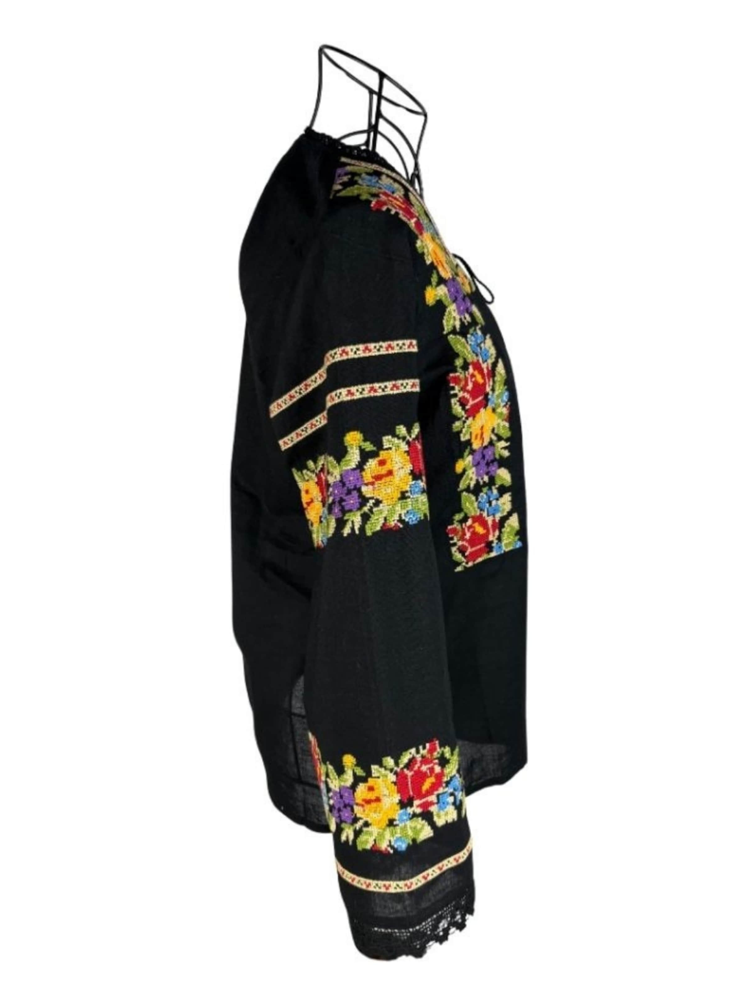 Rody’s forever Klederdracht blouse in Zwart