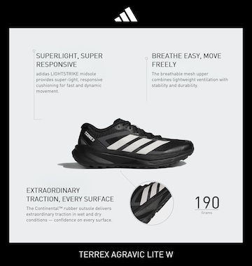ADIDAS TERREX Running shoe in Black