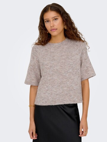 ONLY Pullover 'AZU' i beige: forside