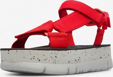 CAMPER Sandals ' Oruga Up ' in Red: front