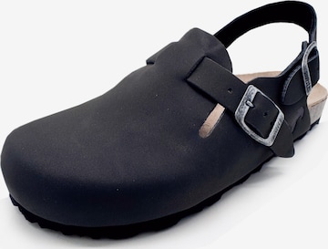 thies Clogs 'thies 1856 ® Eco Bio Backstrap Clog' in Grey: front