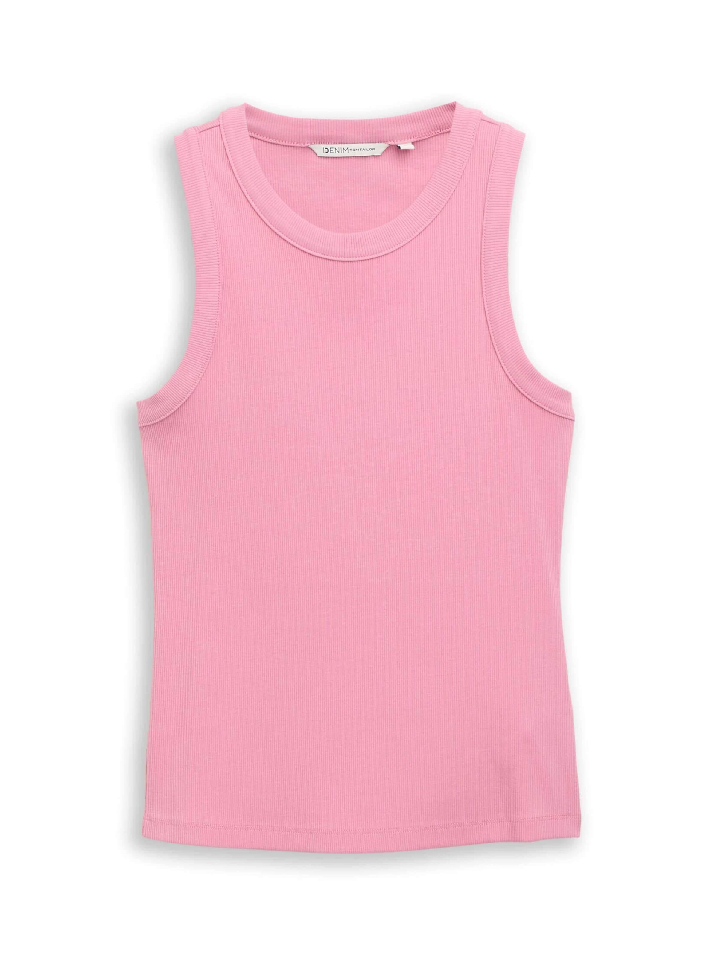 TOM TAILOR DENIM Top in Pink: front