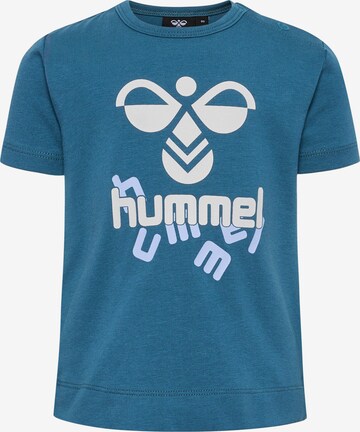 T-Shirt Hummel en bleu : devant