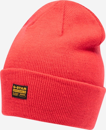 G-STAR Mössa 'Effo' i röd: framsida