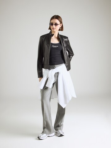 Abercrombie & Fitch Top – černá