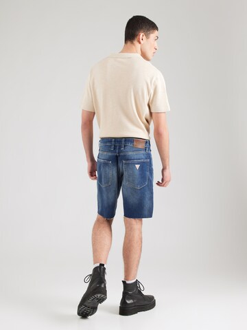 regular Jeans 'WYATT' di GUESS in blu