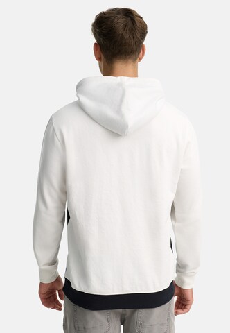 Sweat-shirt ' Magnus ' INDICODE JEANS en blanc